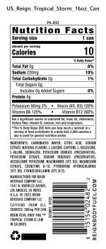 REIGN Total Body Fuel, Reignbow Sherbet, Fitness & Performance Drink, 16 Fl Oz (Pack of 12) - Image 3